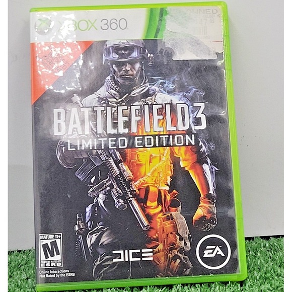 Other - Battlefield 3 Limited Edition Video Game Microsoft Xbox 360 Complete w/ Manuals